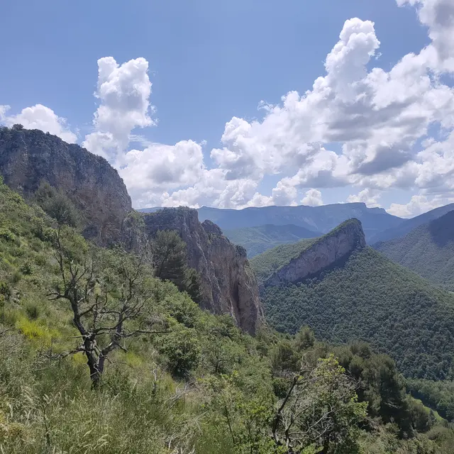 Le rocher de Neuf heures N°2 Digne-les-Bains