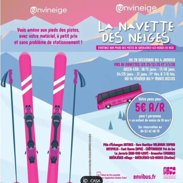 LA NAVETTE DES NEIGES_Valbonne