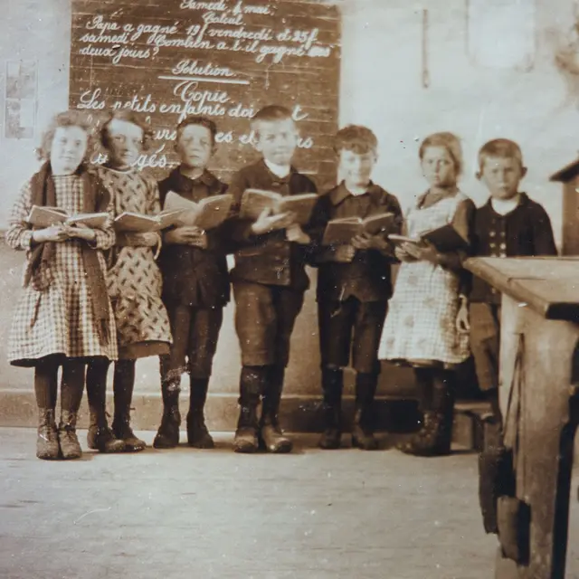 Veillée d'hiver : les écoles