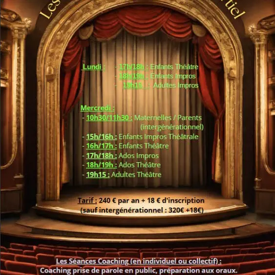 Les ateliers théâtre de la Cie d'Artiel_Pertuis