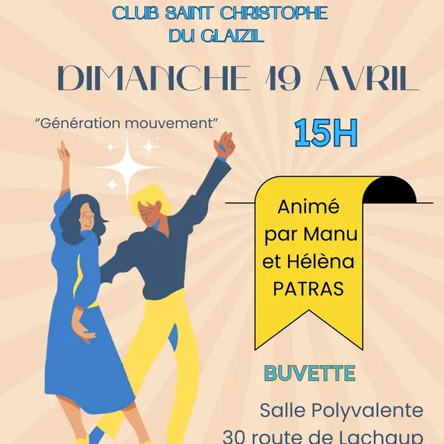 Thé dansant le Glaizil