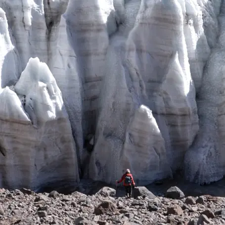 Affiche du film L'écho des glaciers-Transition dans les Andes