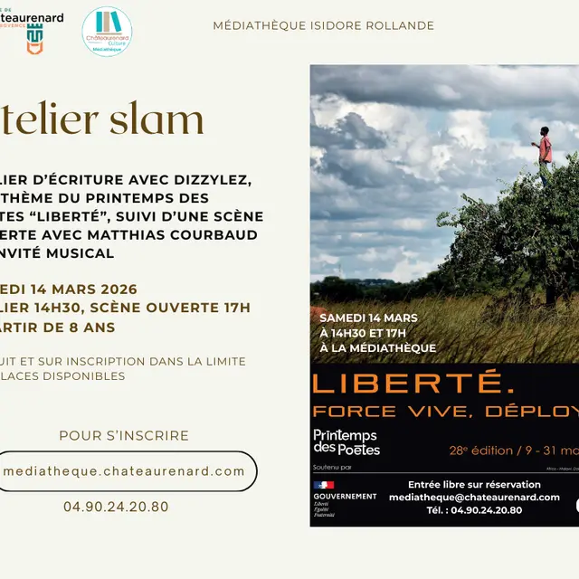 Atelier Slam_Châteaurenard