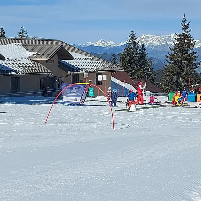 Jardin des neiges - Club Piou-Piou de Chabanon