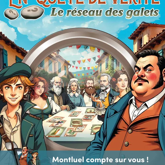 Explor Games® En-quête de vérité, le réseau des galets_Montluel
