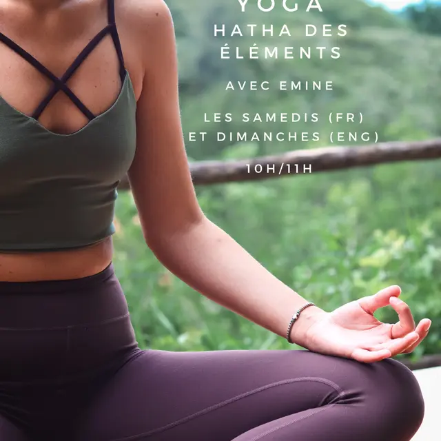 Yoga Hatha des Eléments avec Emine_Saint-Jeannet