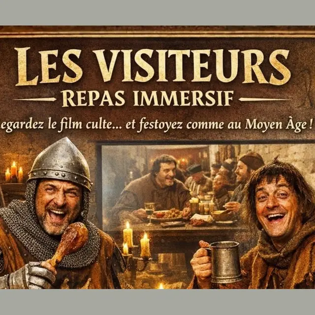 Soirée repas cinéma : Les Visiteurs à Mouriès 10.04.26