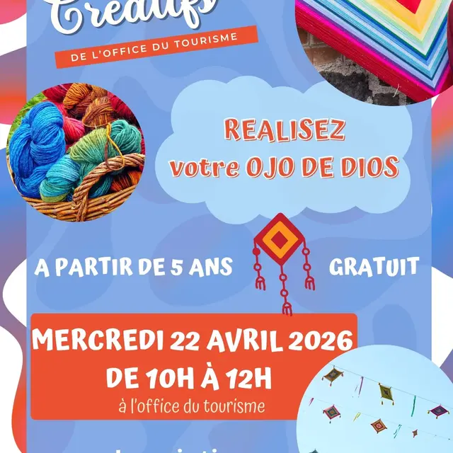 Fabrication Ojo de Dios_Corrençon-en-Vercors