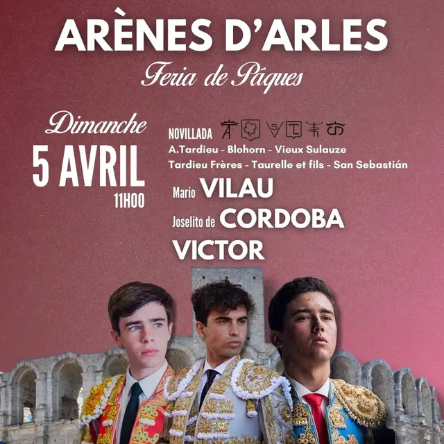 Féria de Pâques - Novillada piquée du dimanche matin_Arles