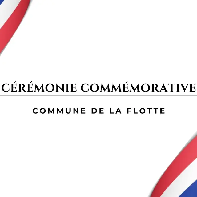 Cérémonie commémorative - La Flotte_La Flotte