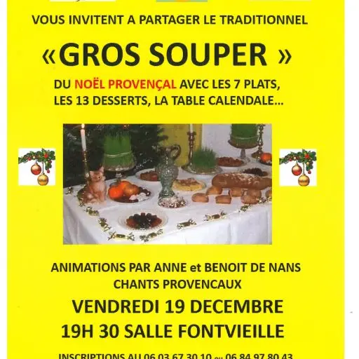 Repas : Le Gros souper_La Verdière