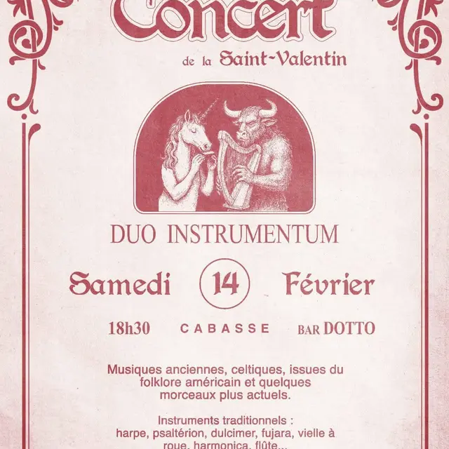 Concert de la Saint Valentin Duo Instrumentum_Cabasse