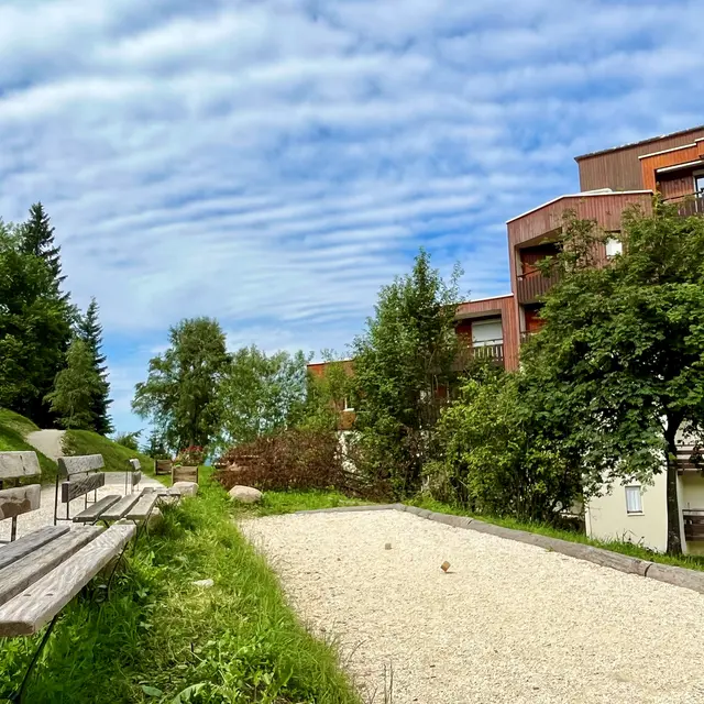 Terrain de pétanque
