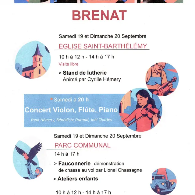 Affiche JEP Brenat