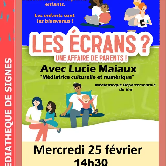 Conférence- Débat « Parentalité et écran »_Signes