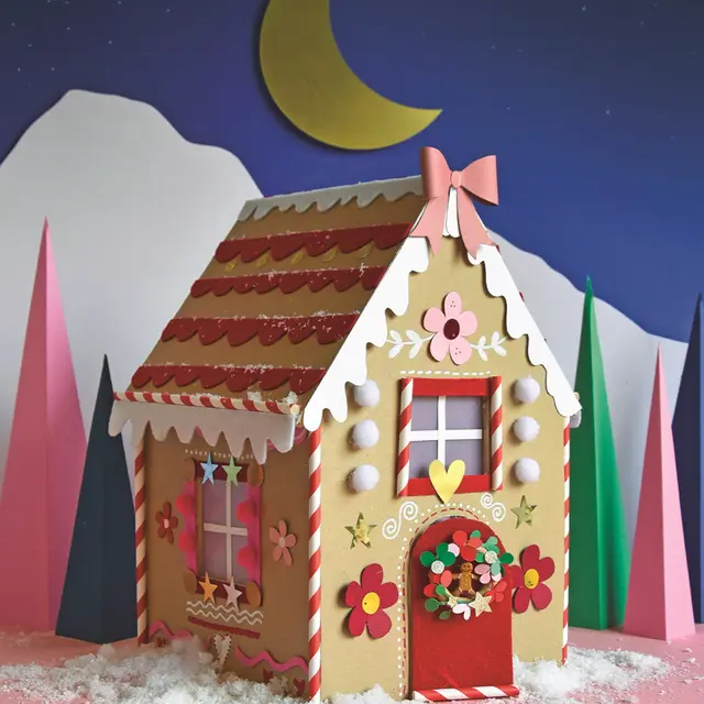 Atelier Maison en pain d'épices en carton_Annecy