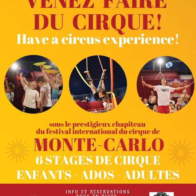 Stages de cirque_Monaco