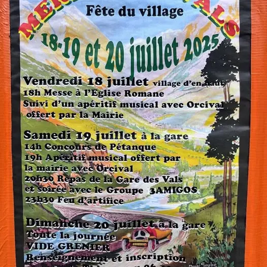 Fête du village de Mérens les Vals_Mérens-les-Vals