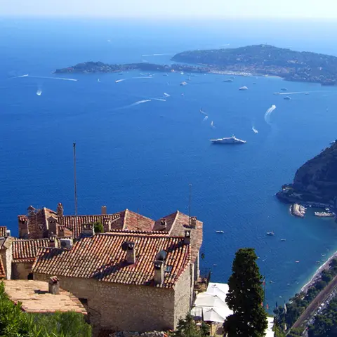 Cap Ferrat depuis jardin exotique Eze