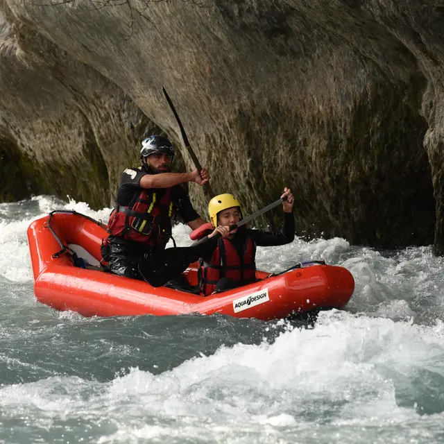 Canoraft avec Raft Rider