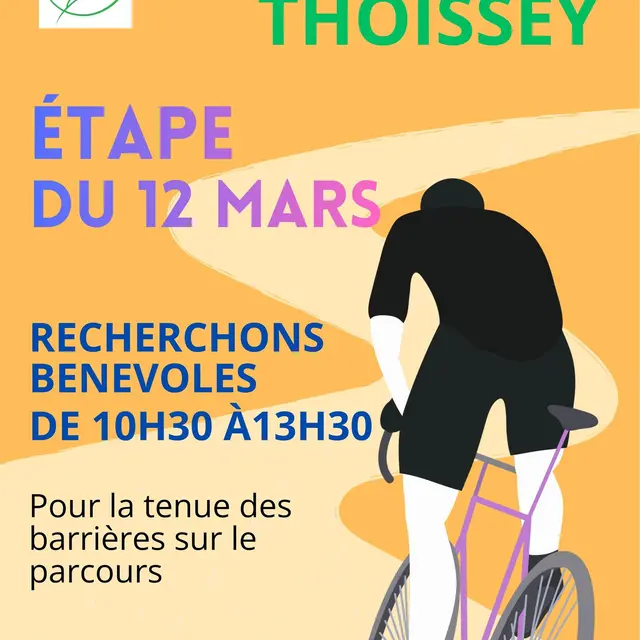 Passage course vélo Paris Nice 2026_Thoissey