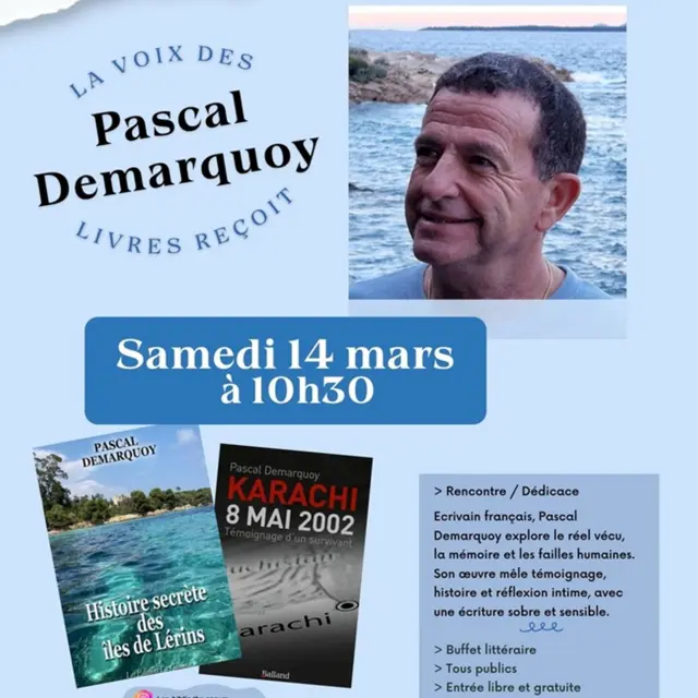 Rencontre-dédicace avec  Pascal Demarquoy_Callian