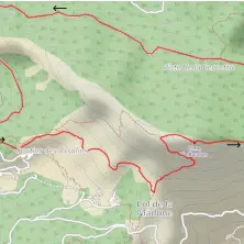 Randonnée Col de la Madone – Cime de Baudon - Col des Banquettes - Piste de la Cervetta _Peille