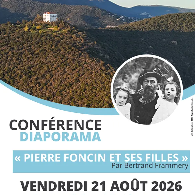 Conférence : Pierre Foncin et ses filles_Cavalaire-sur-Mer