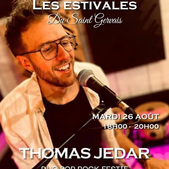 Les Estivales du Saint-Gervais - Concert Thomas Jedar_Saint-Gervais-les-Bains