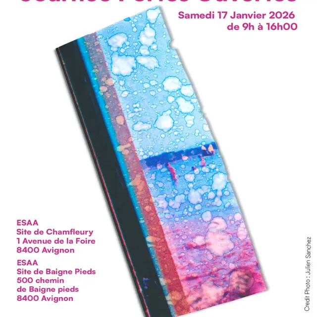 Journée Portes ouvertes de l'Ecole Supérieure d'Art d'Avignon_Avignon