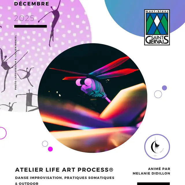 Atelier Life Art Process® ''LUMIERES''- Danse improvisation_Saint-Gervais-les-Bains