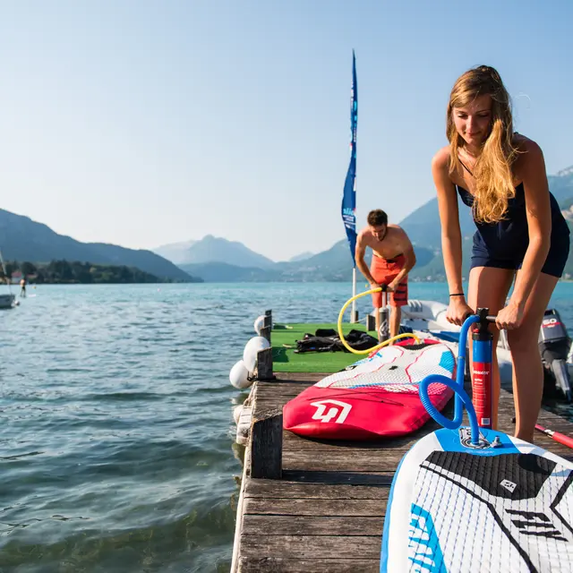 Tandem paddle