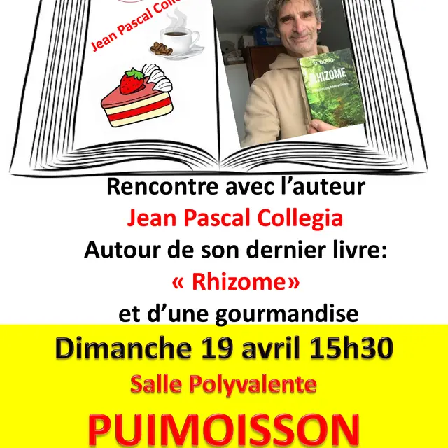 Lectures Gourmandes - Rencontre avec Jean pascal Collegia_Puimoisson