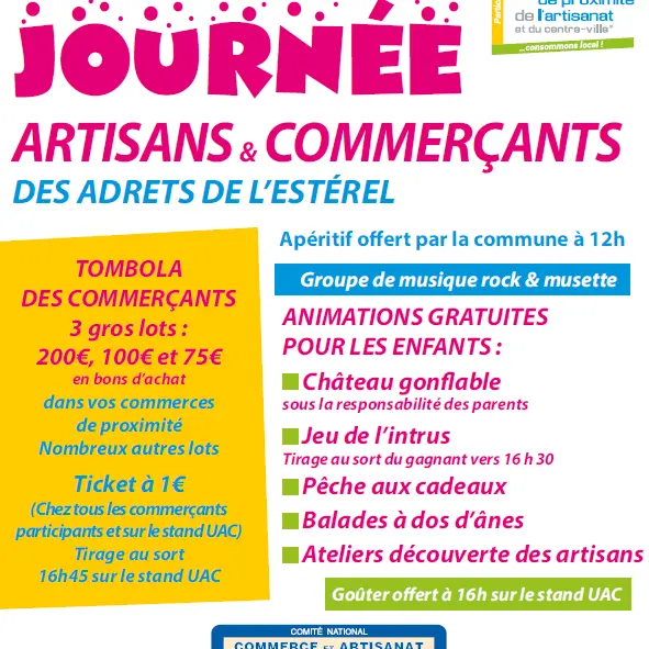 Journée des artisans et commerçants_Les Adrets-de-l'Estérel