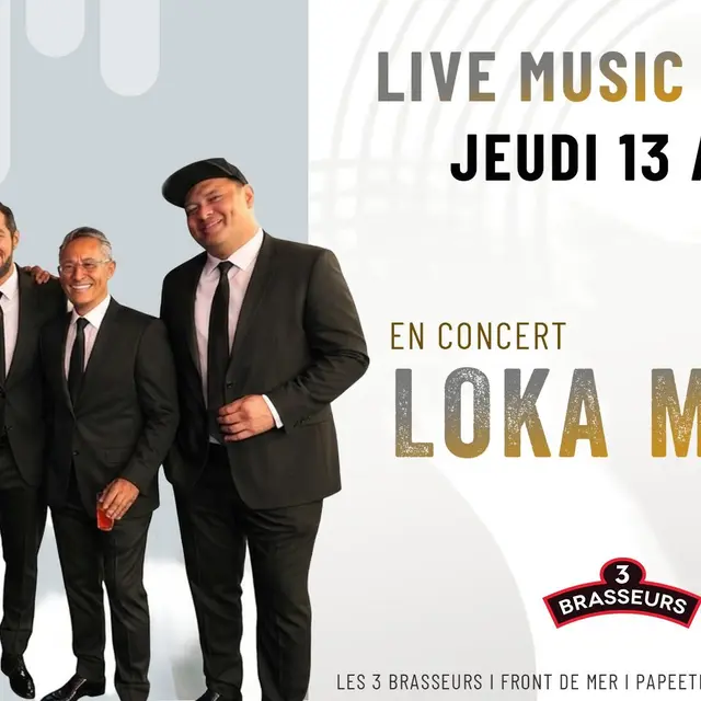 Loka Mawi en concert au 3 Brasseurs Tahiti_Papeete