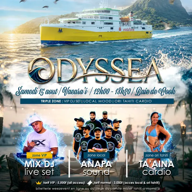 Odyssea - Vaeara'i_Papeete