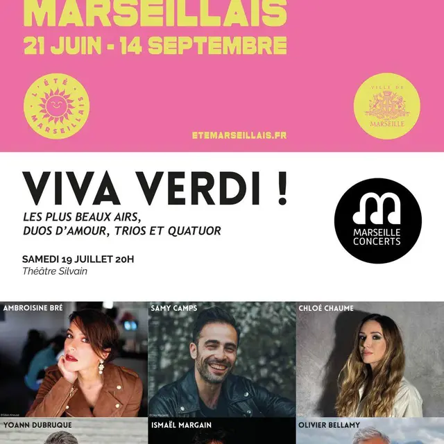 Viva Verdi ! - Les plus beaux airs, duos d’amour, trios et quatuor_Marseille
