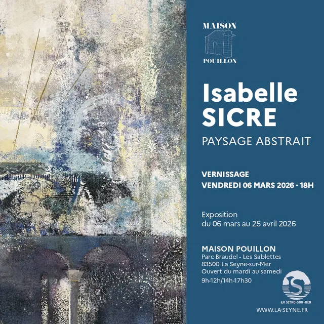 Culture - Exposition d'Isabelle Sicre Paysage abstrait_La Seyne-sur-Mer