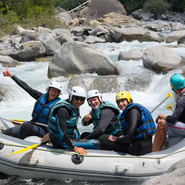 Rafting sur l'Ubaye