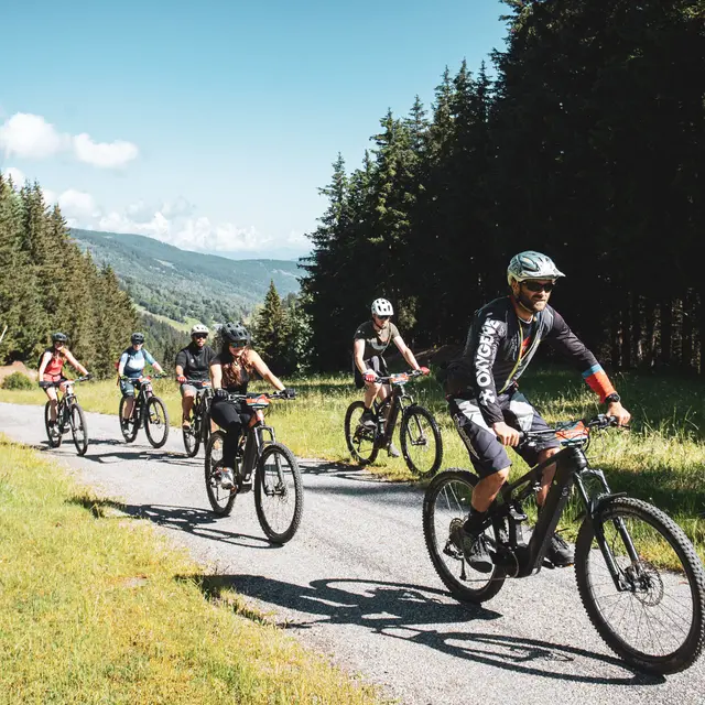Sortie sur-mesure en VTT électrique_Megève