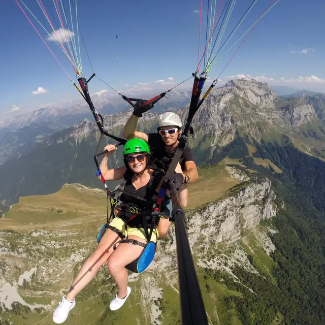 Espace 3D vol parapente lac Annecy
