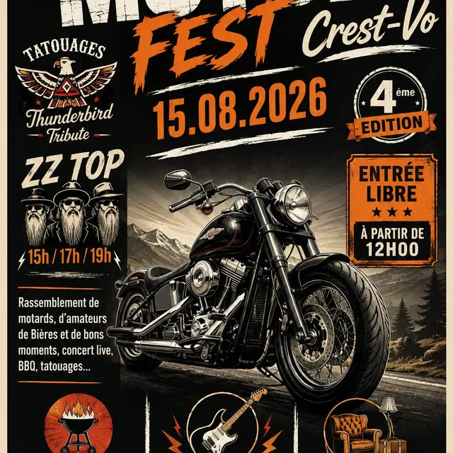 Motor Fest au Pub Le Downhill_Crest-Voland