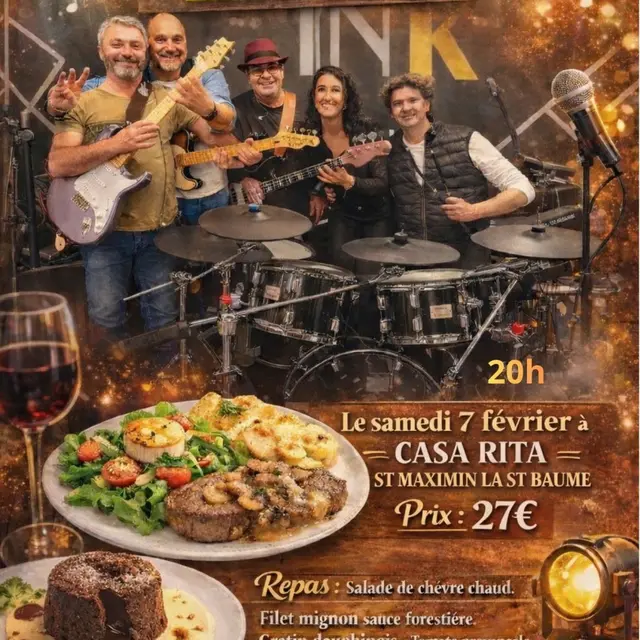 Soirée Dîner - concert_Saint-Maximin-la-Sainte-Baume