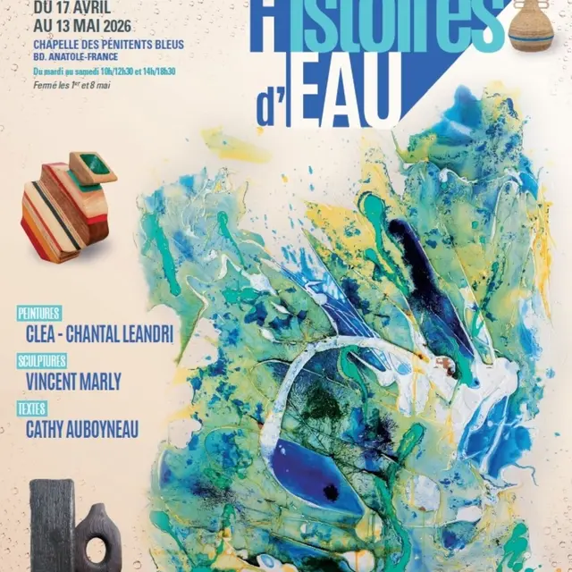 Exposition de peintures, sculptures et textes - Histoires d'eau_La Ciotat