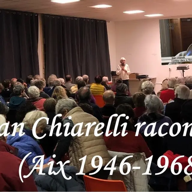 Conférence : Aix 1946-1968 Jean Chiarelli raconte Jean Chiarelli_Aix-en-Provence