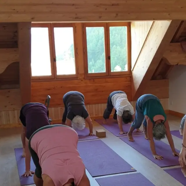 Ma salle de yoga