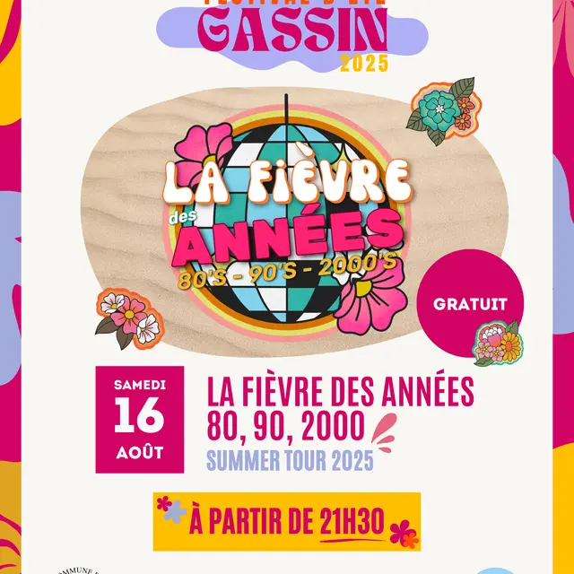 Festival d'été 2025-La fièvre des années 80, 90, 2000