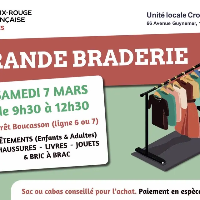 Grande braderie de la Croix Rouge_Istres