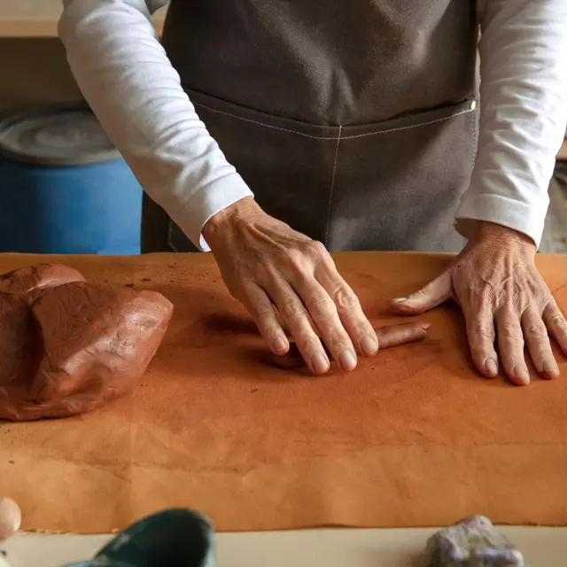Atelier de céramique : un écrin pour les plantes locales_Villeneuve-lez-Avignon