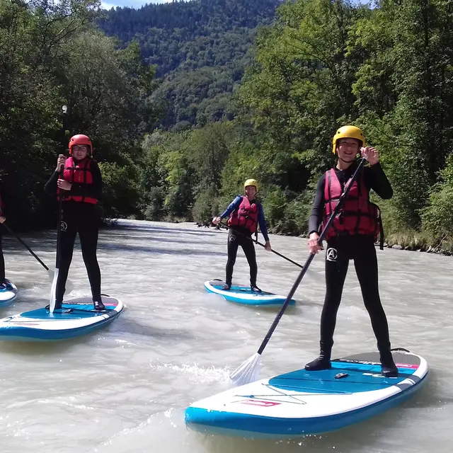 Paddle en rivière_Passy